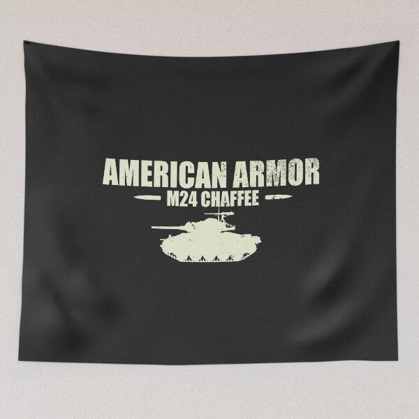 Item preview, WW2 M24 Chaffee Tank (distressed) designed and sold by StrongVlad.