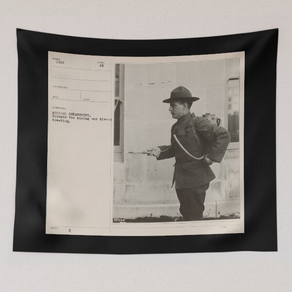 Item preview, Medical Department sprayer for wiping out plague spots NARA 1924 designed and sold by bruntXumber.