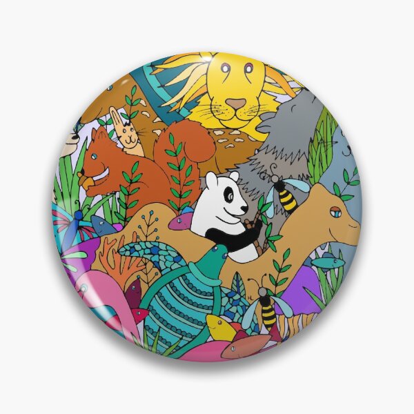 Item preview, Animal Kingdom || Abstract Animals || Jungle designed and sold by Hilary Leslie.
