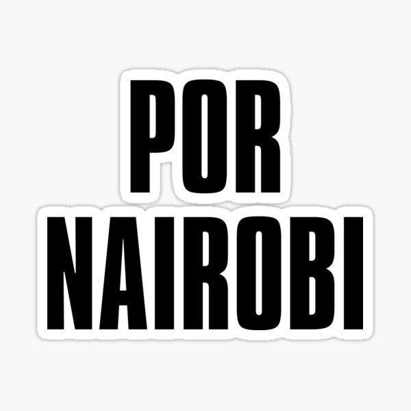 Item preview, Money Heist - Por Nairobi  designed and sold by That Zing.