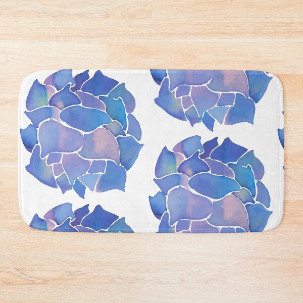 Item preview, blue succulent designed and sold by AnnaBaldon.