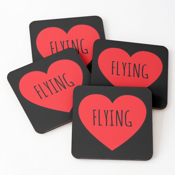 Item preview, I Love Flying Heart  designed and sold by Vanover Designs.