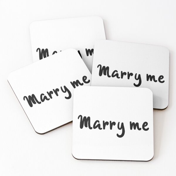Item preview, Marry me designed and sold by Textbubble.