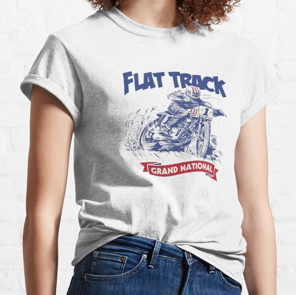 flat track t shirts