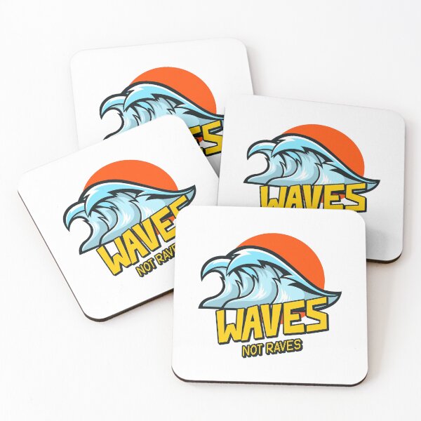 Item preview, Waves not Raves designed and sold by papayaride.