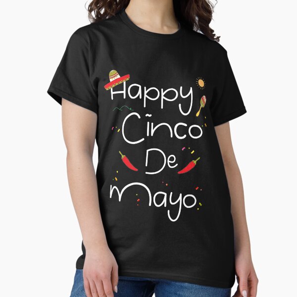 Item preview, Copy of Cinco De Mayo Funny Fiesta Mexican Party Outfit With Sombrero & Guitar Graphic designed and sold by FunnySunny T-Shirts.