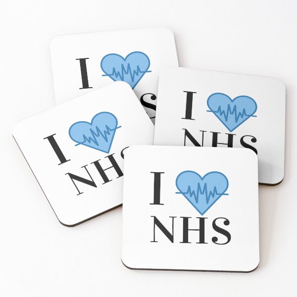 Item preview, I Love The NHS designed and sold by DiverseMerch.