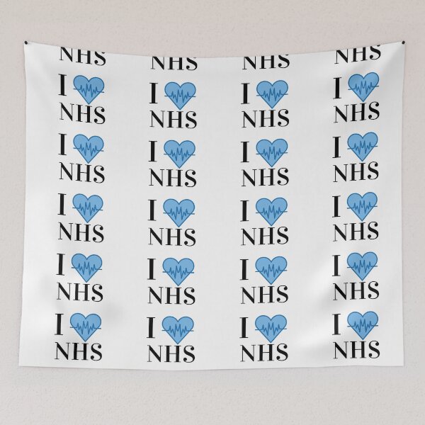 Item preview, I Love The NHS designed and sold by DiverseMerch.