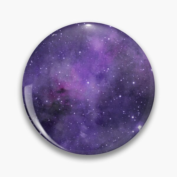 Item preview, Espacio estrellas estrella de color morado oscuro cielo lleno de acuarela designed and sold by Latch Farm  Studios.