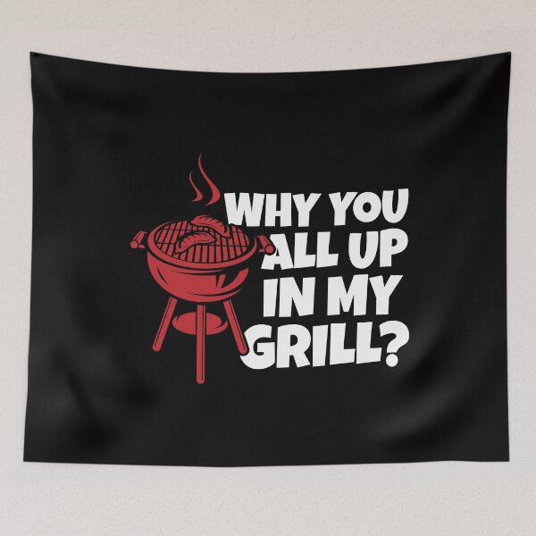 Item preview, Up In My Grill Funny BBQ Lover designed and sold by casestees.
