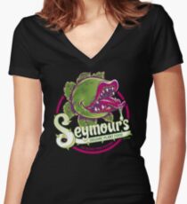 Seymour's Organic Plant Food Women's Fitted V-Neck T-Shirt
