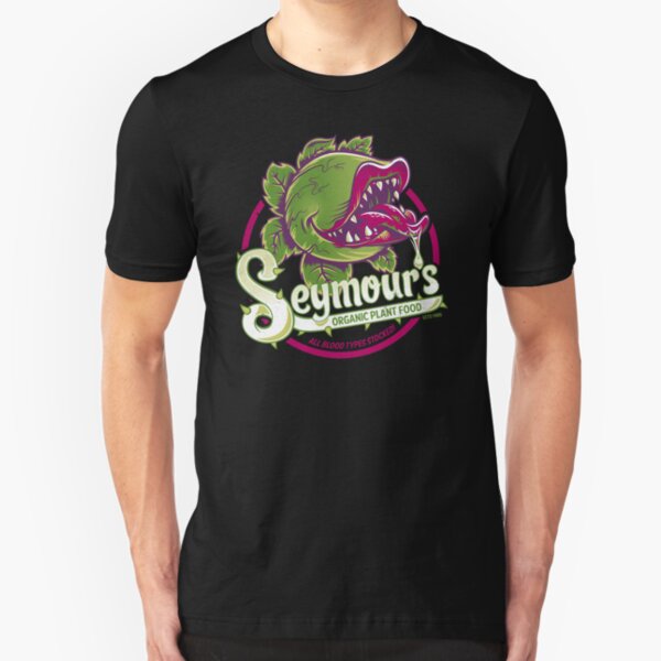 Seymour's Organic Plant Food - musical theatre - vintage - cult movie Slim Fit T-Shirt