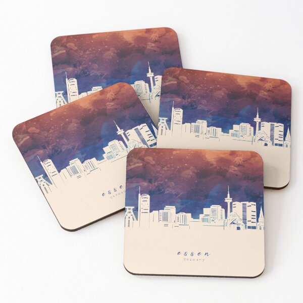 Item preview, essen skyline designed and sold by BekimART2.