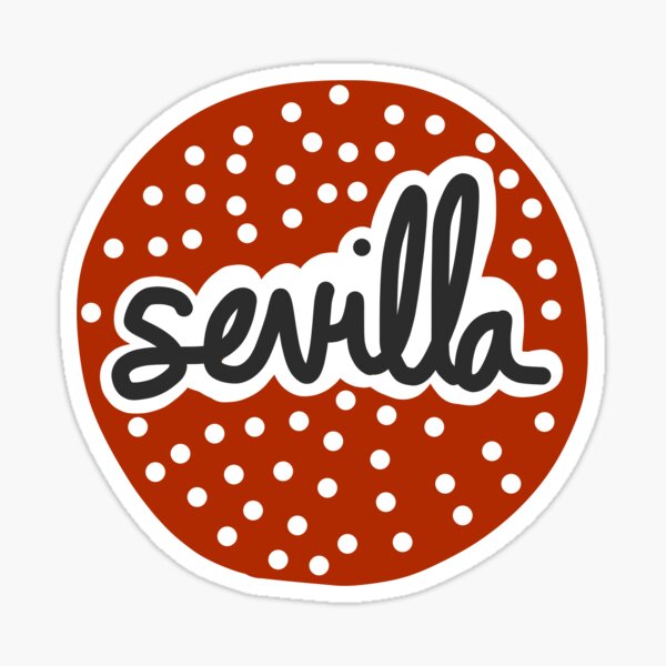 Item preview, Sevilla tipography typo city Spain  designed and sold by Tropical Blood.