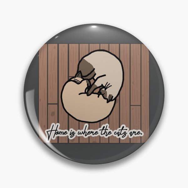 Item preview, Home is where the cats are: Siamese designed and sold by SimplyPride.