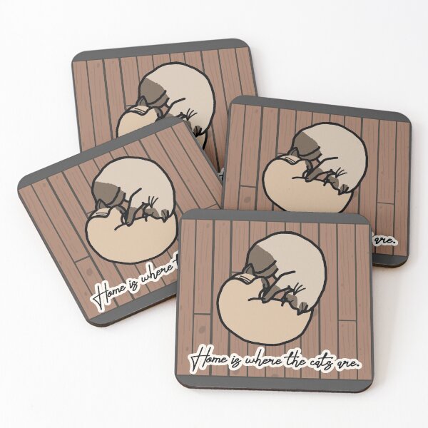 Item preview, Home is where the cats are: Siamese designed and sold by SimplyPride.
