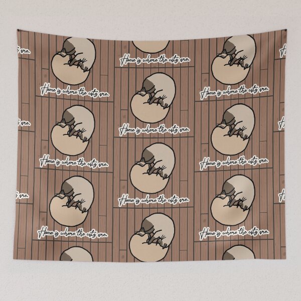 Item preview, Home is where the cats are: Siamese designed and sold by SimplyPride.