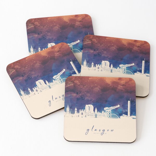 Item preview, glasgow skyline designed and sold by BekimART2.