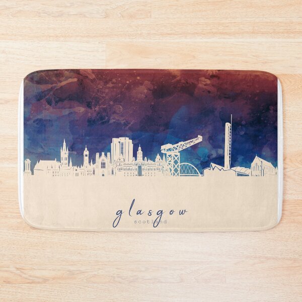 Item preview, glasgow skyline designed and sold by BekimART2.