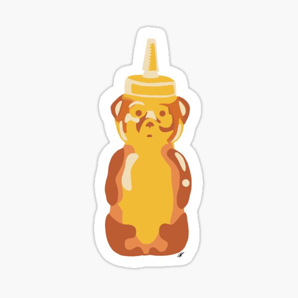 Honey Bear Stickers Redbubble