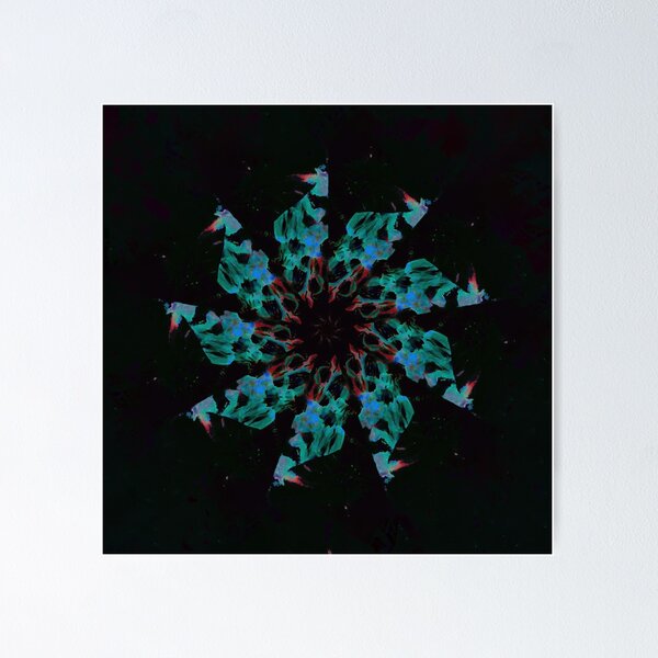 Item preview, STP Screen Transfer Process - 311 - Neural Net 1 1 Mandala designed and sold by WetdryvacRB01.