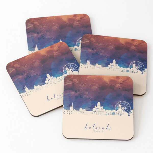 Item preview, helsinki skyline designed and sold by BekimART2.