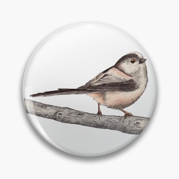 Item preview, Long-tailed tit, a little bird designed and sold by lapajarapinta.