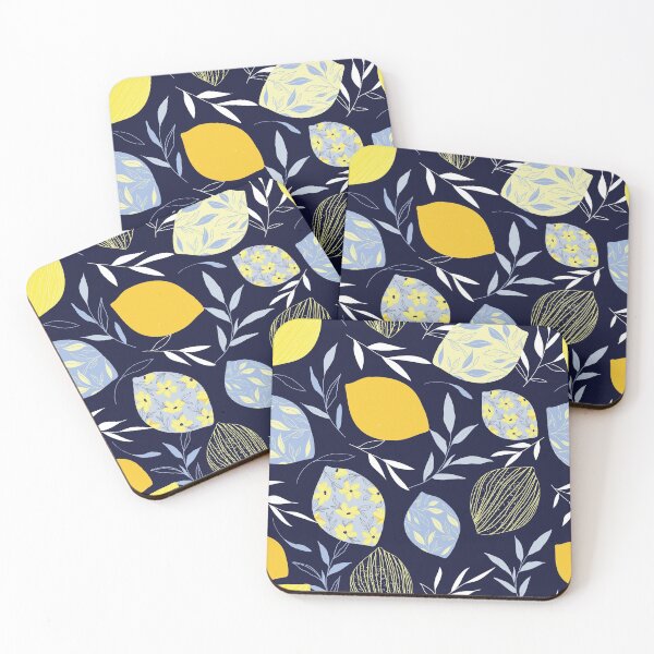 Item preview, All The Lemons Abstract Print designed and sold by Kova  Rose.