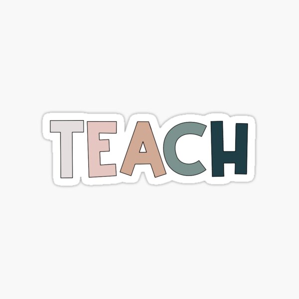 Teach Sticker Laptop Decals & Skins trustalchemy.com