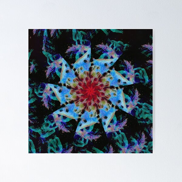 Item preview, STP Screen Transfer Process - 311 - Neural Net 1 2 Mandala designed and sold by WetdryvacRB01.
