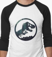 Jurassic Forest Men's Baseball ¾ T-Shirt