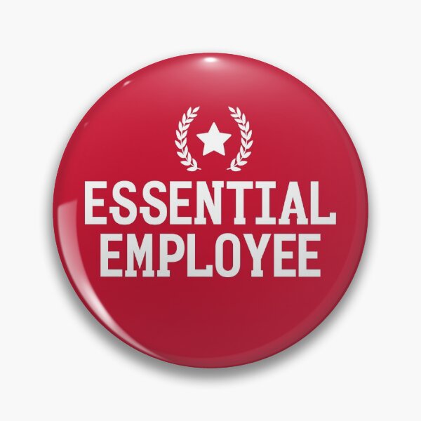 Item preview, Essential Employee Red designed and sold by SalahBlt.
