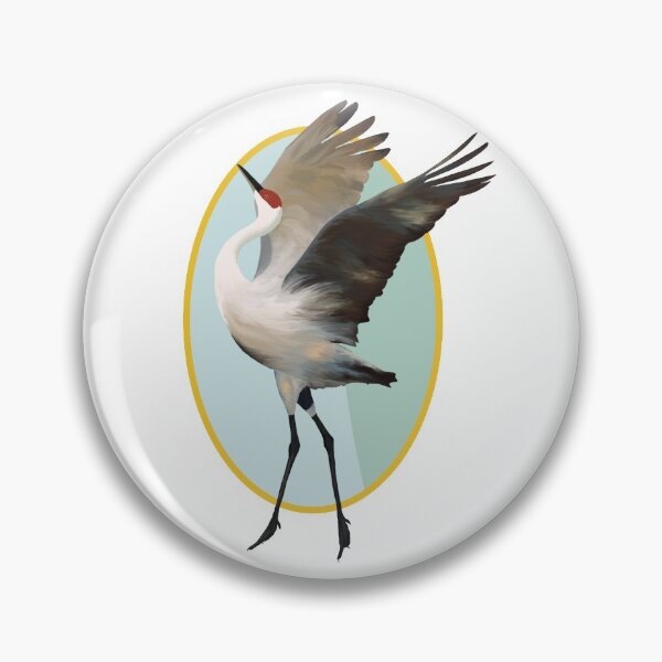 Item preview, Sandhill Crane designed and sold by katiemahar.