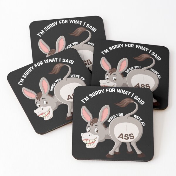 Item preview, You're an ass! designed and sold by SillyTees.