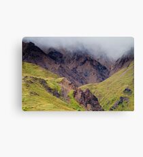 Low Clouds Canvas Print