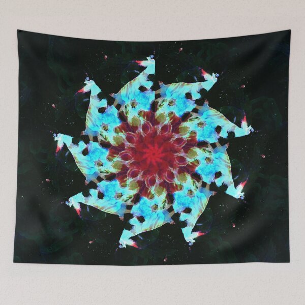 Item preview, STP Screen Transfer Process - 311 - Neural Net 1 3 Mandala designed and sold by WetdryvacRB01.