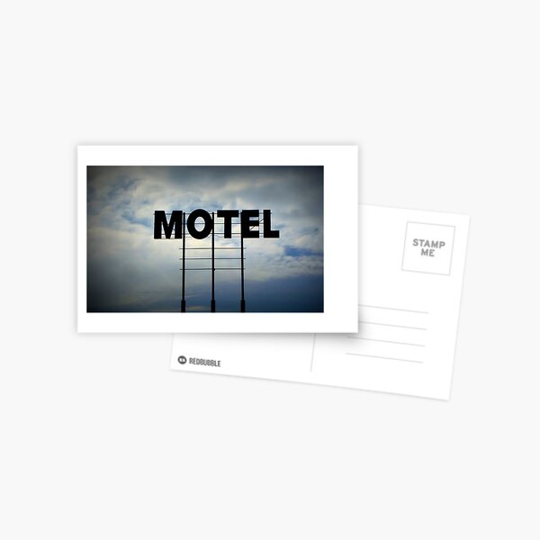 The Big Motel In The Sky Postcard