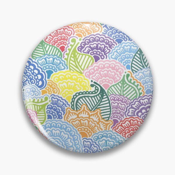 Item preview, Colorful Garden || Nature || Floral Pattern designed and sold by Hilary Leslie.