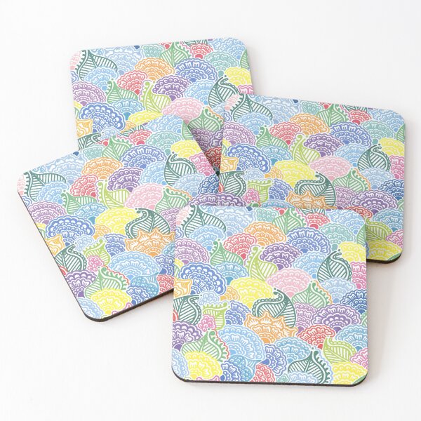 Item preview, Colorful Garden || Nature || Floral Pattern designed and sold by Hilary Leslie.