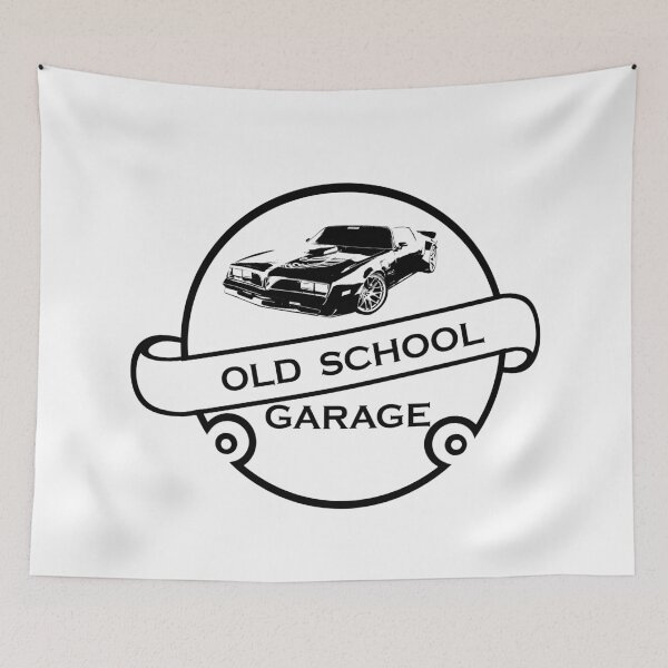 Item preview, Old School Garage designed and sold by PrintYourOwn.