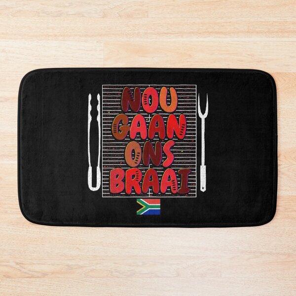 Item preview, Nou Gaan Ons Braai Funny African BBQ designed and sold by d247.