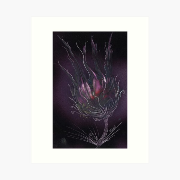 Purple Perennial Art Print