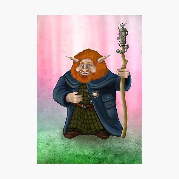 Gwildor of Thenur, locksmith and inventor Photographic Print