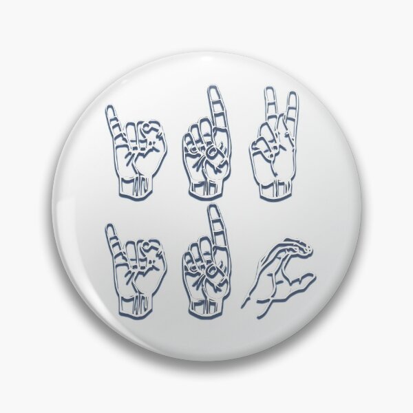 Item preview, IDK and IDC - American Sign Language designed and sold by Emily Bickell.