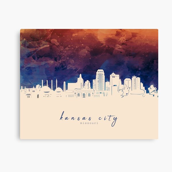 Item preview, kansas city skyline designed and sold by BekimART2.