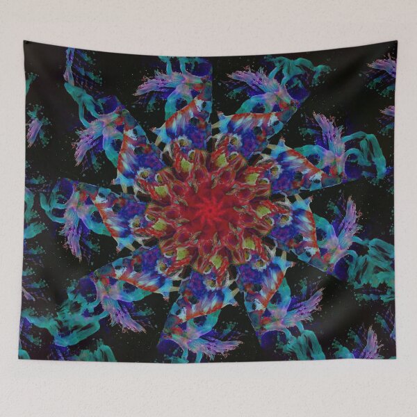 Item preview, STP Screen Transfer Process - 311 - Neural Net 1 4 Mandala designed and sold by WetdryvacRB01.