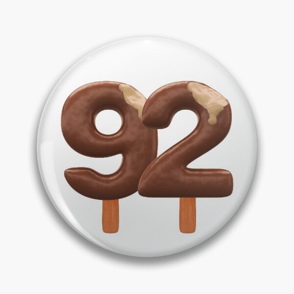 Item preview, 92 Ice Cream Ninenty Two Number 3d Chocolate designed and sold by HelloFromAja.