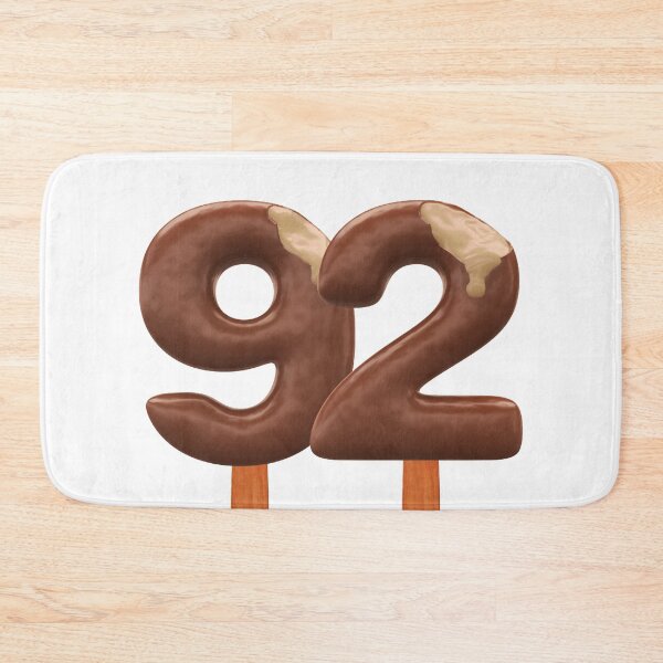 Item preview, 92 Ice Cream Ninenty Two Number 3d Chocolate designed and sold by HelloFromAja.