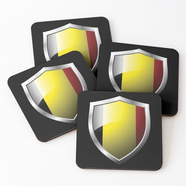 Item preview, Strong Belgium Flag Shield Country designed and sold by HelloFromAja.