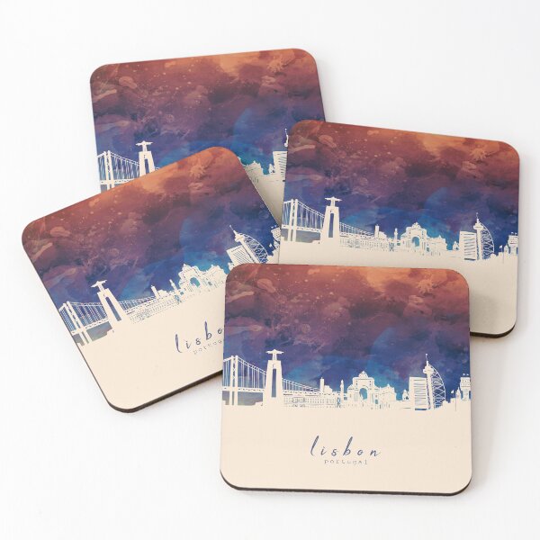 Item preview, lisbon skyline designed and sold by BekimART2.